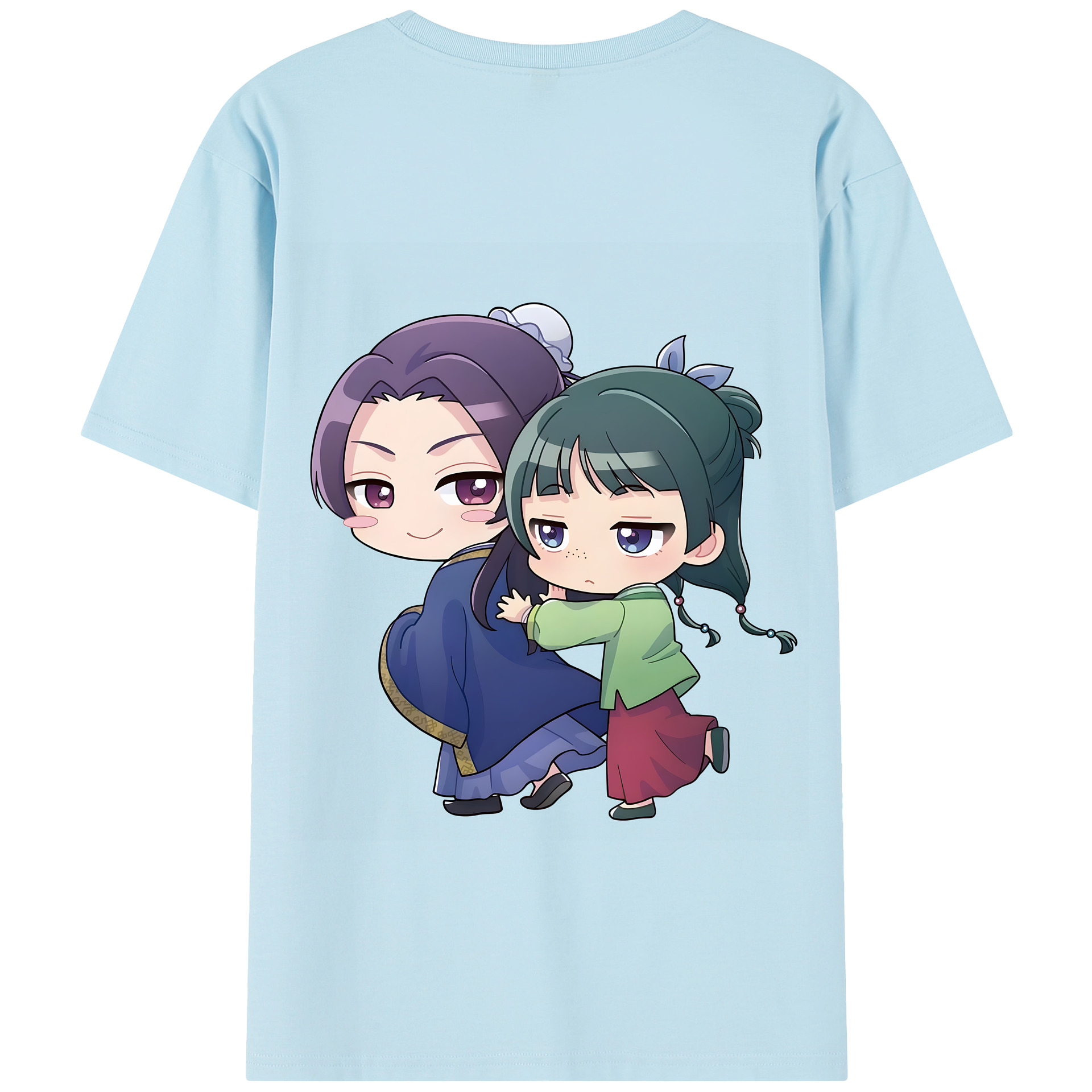（画像用） 薬屋のひとりごと The Apothecary Diaries 綿100％半袖Tシャツ（背面プリント）